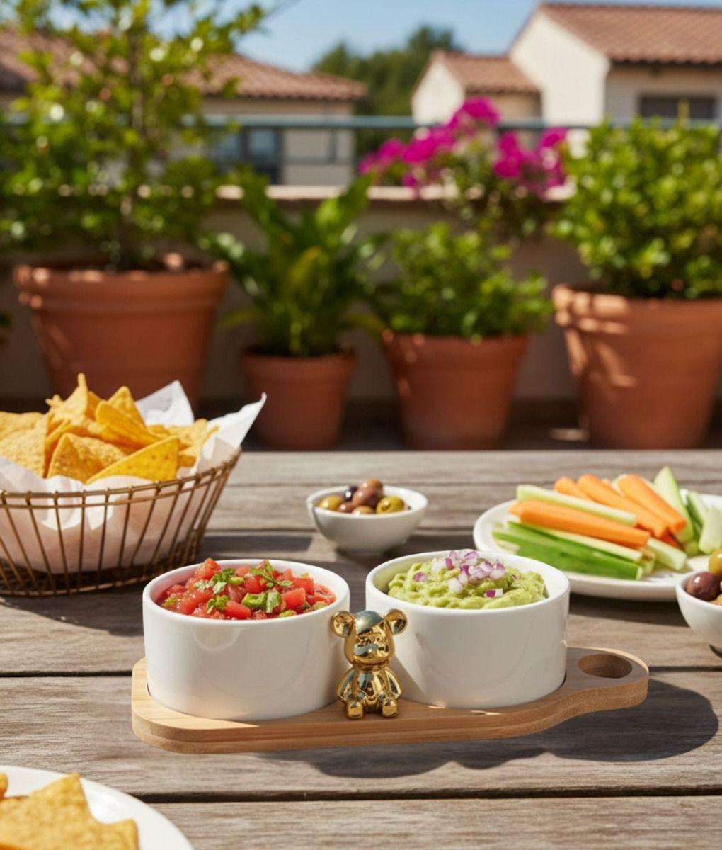 Bowl Decorativo Soporte Cuenco Servir Almacenamiento Jhn-9