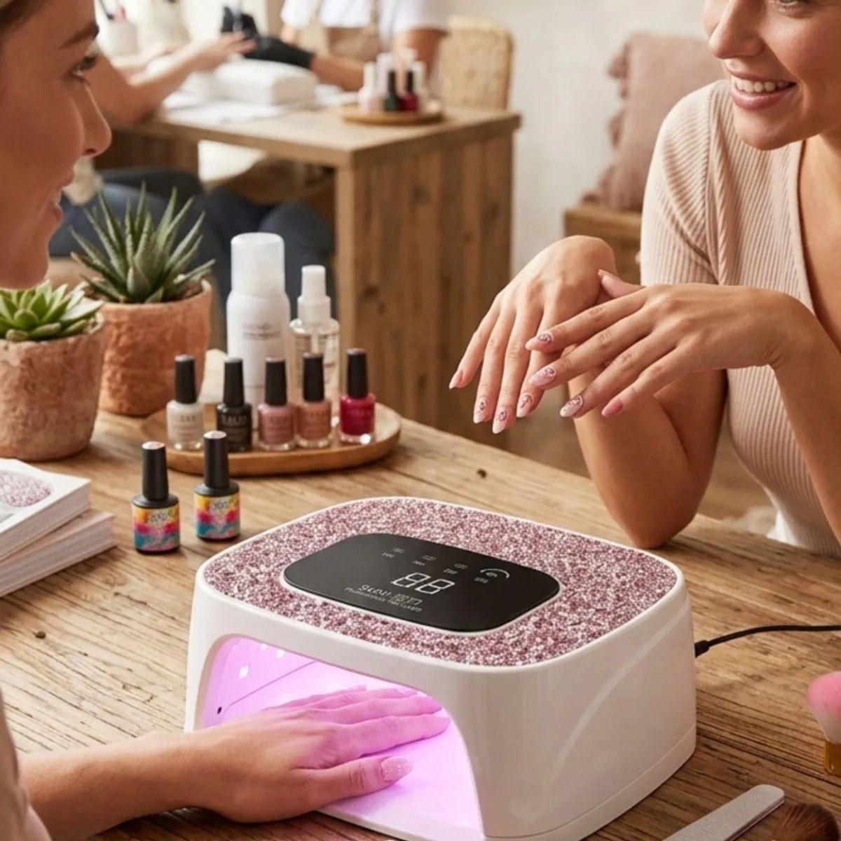 Lampara LED UV Uñas Gel Manicura Profesional Belleza ALJ-5