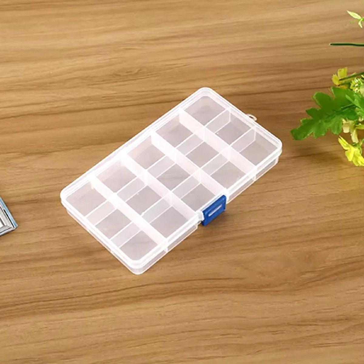 Set 10 Pastilleros Transparente 15 Division Organizador Lau-6