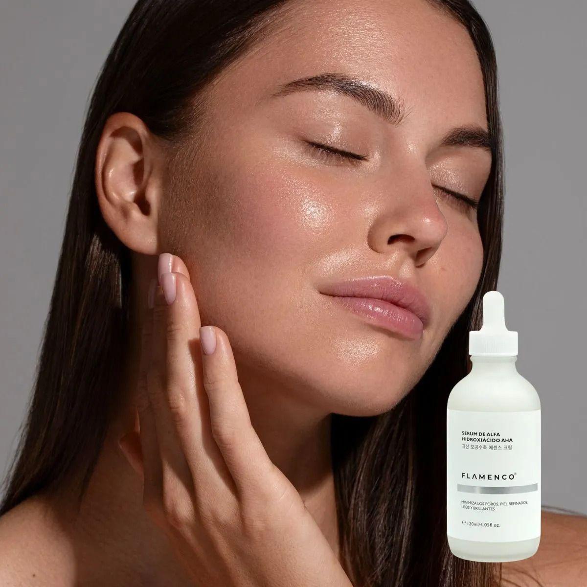 SERUM FACIAL ALFA HIDROXIACIDO AHA RENOVACION CELULAR LAU-3