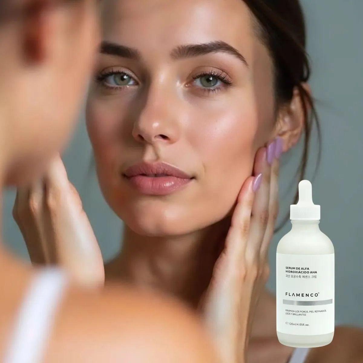 SERUM FACIAL ALFA HIDROXIACIDO AHA RENOVACION CELULAR LAU-9
