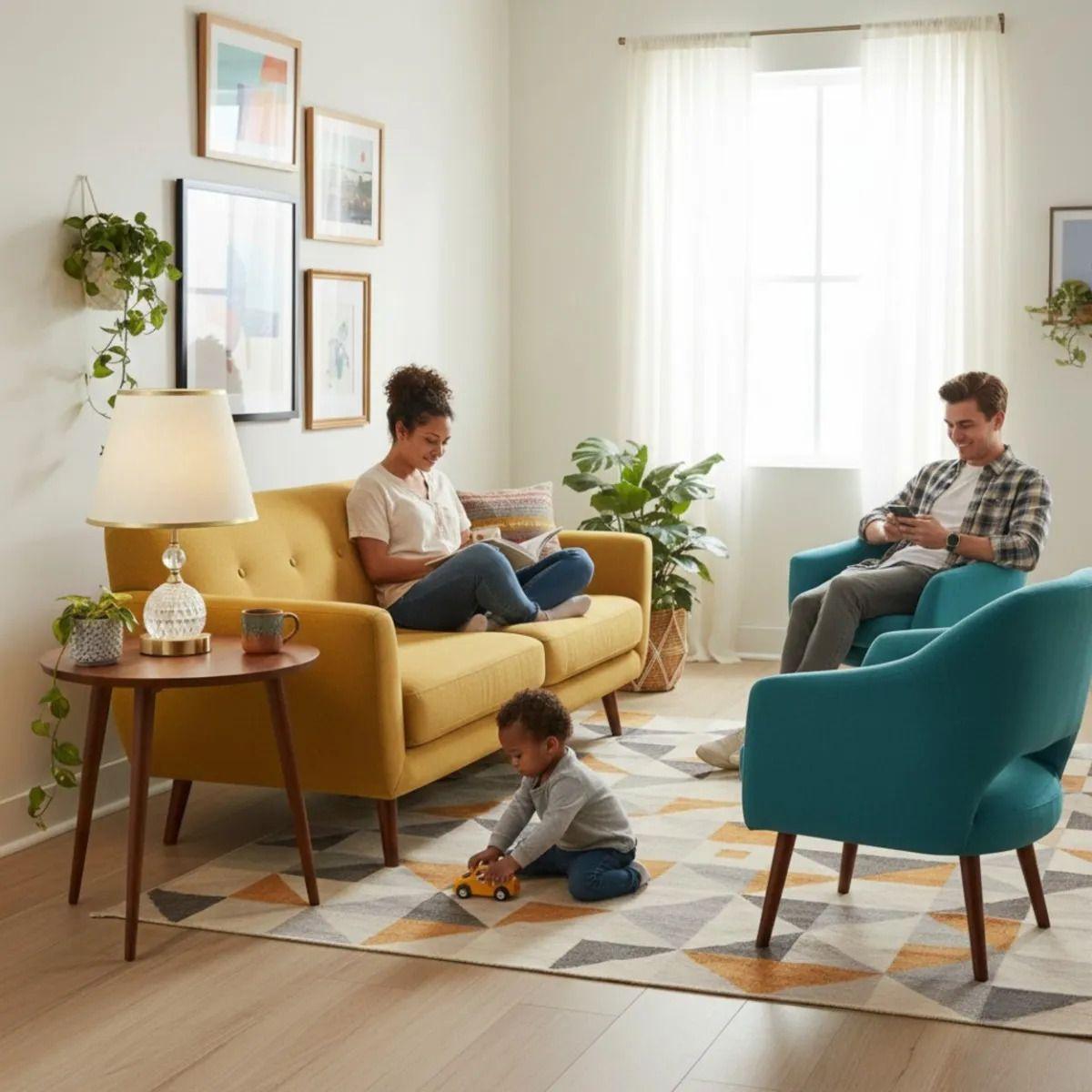 Lámpara Mesa Elegante Decorativa Diseño Clásico Hogar Jhn-3