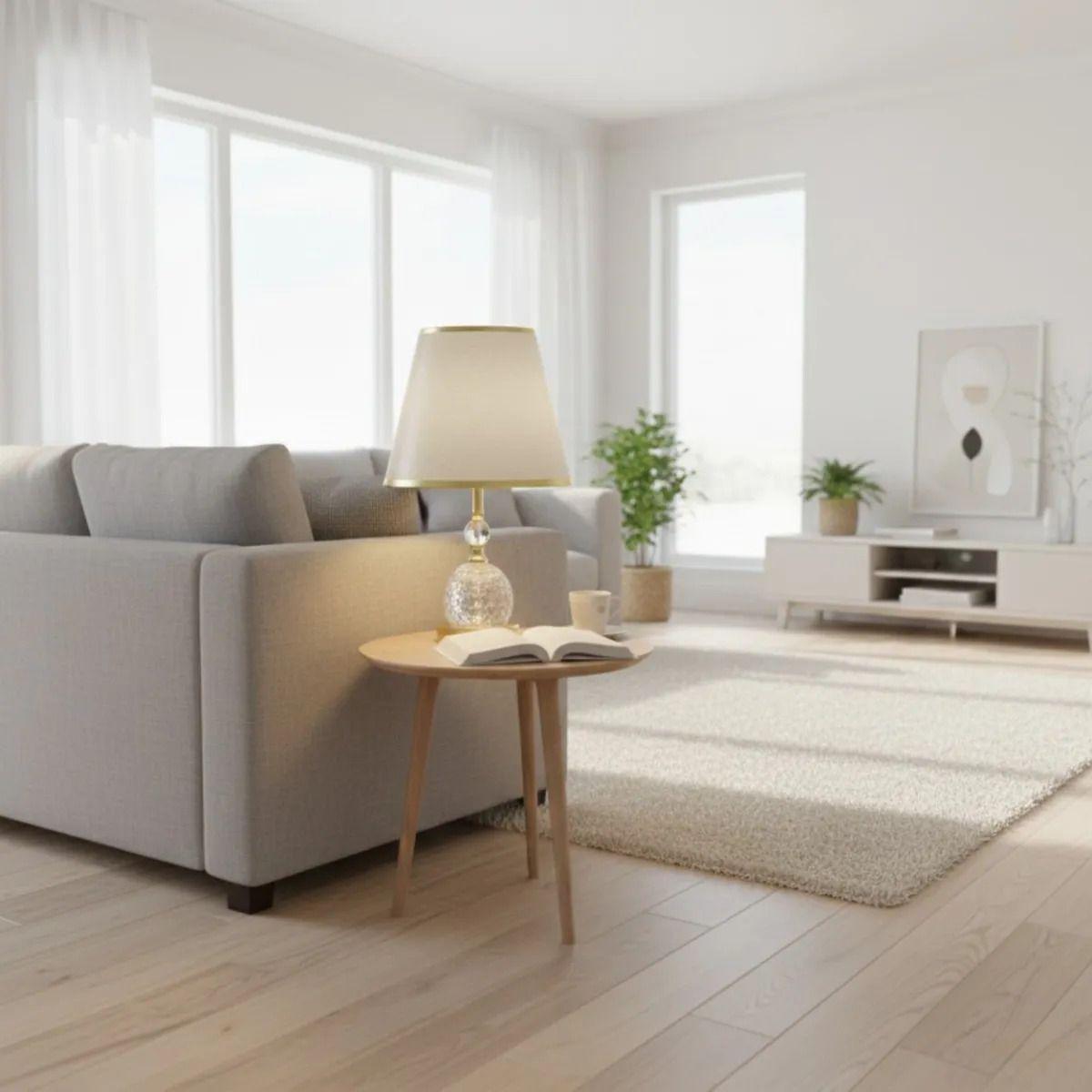 Lámpara Mesa Elegante Decorativa Diseño Clásico Hogar Jhn-6