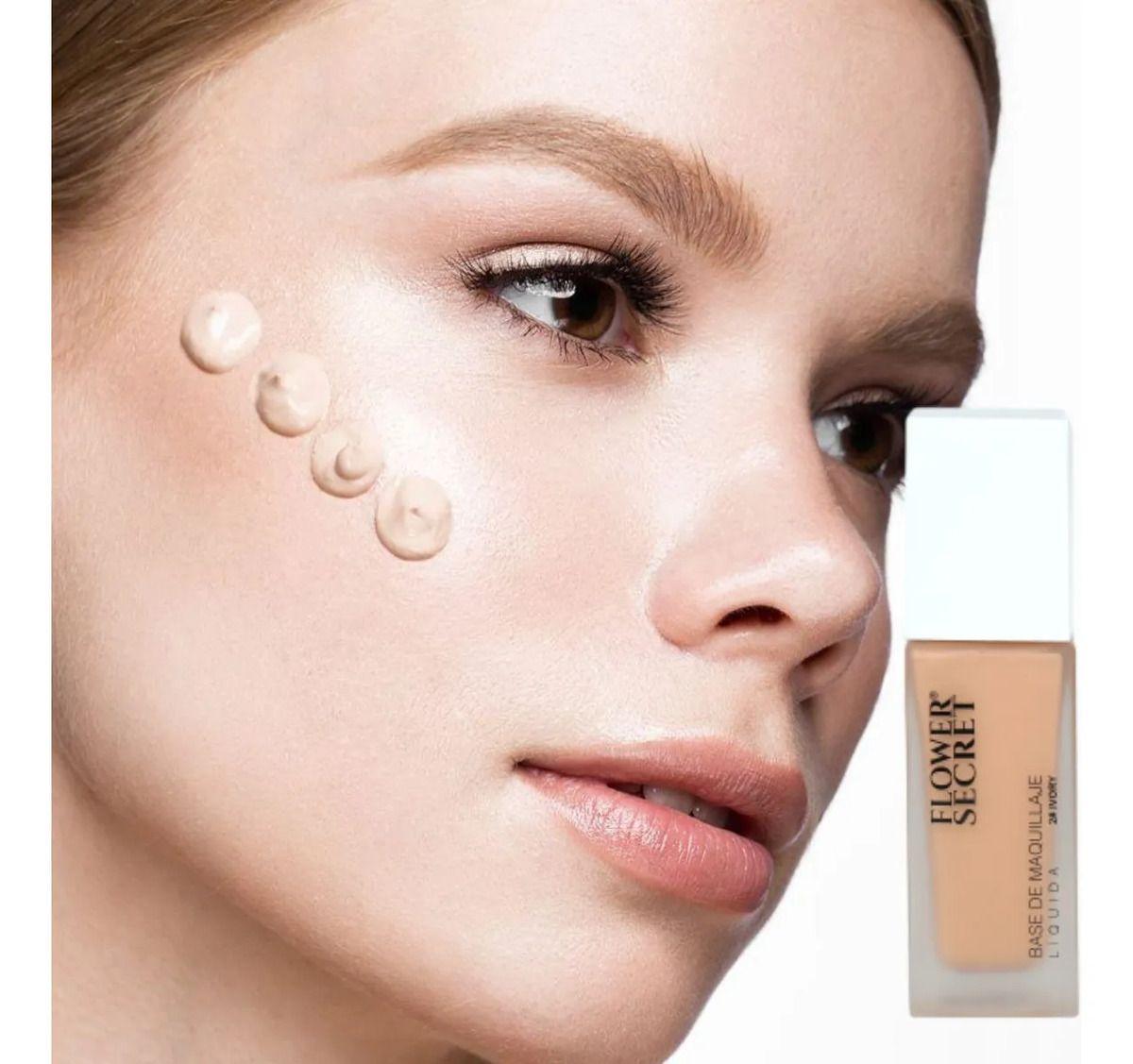 PACK 12 BASES DE MAQUILLAJE LIQUIDO 30ML ACABADO NATURAL LAU-8
