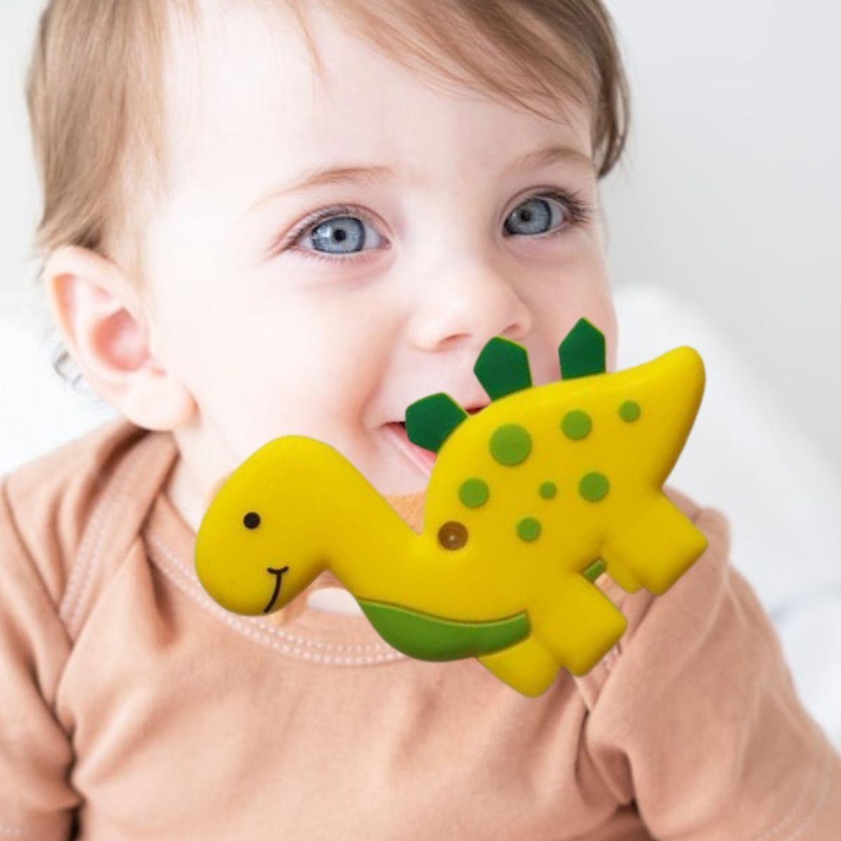 SET 3 MORDEDORES FORMA DE ANIMAL SUAVE DIVERTIDO BEBE LAU-3