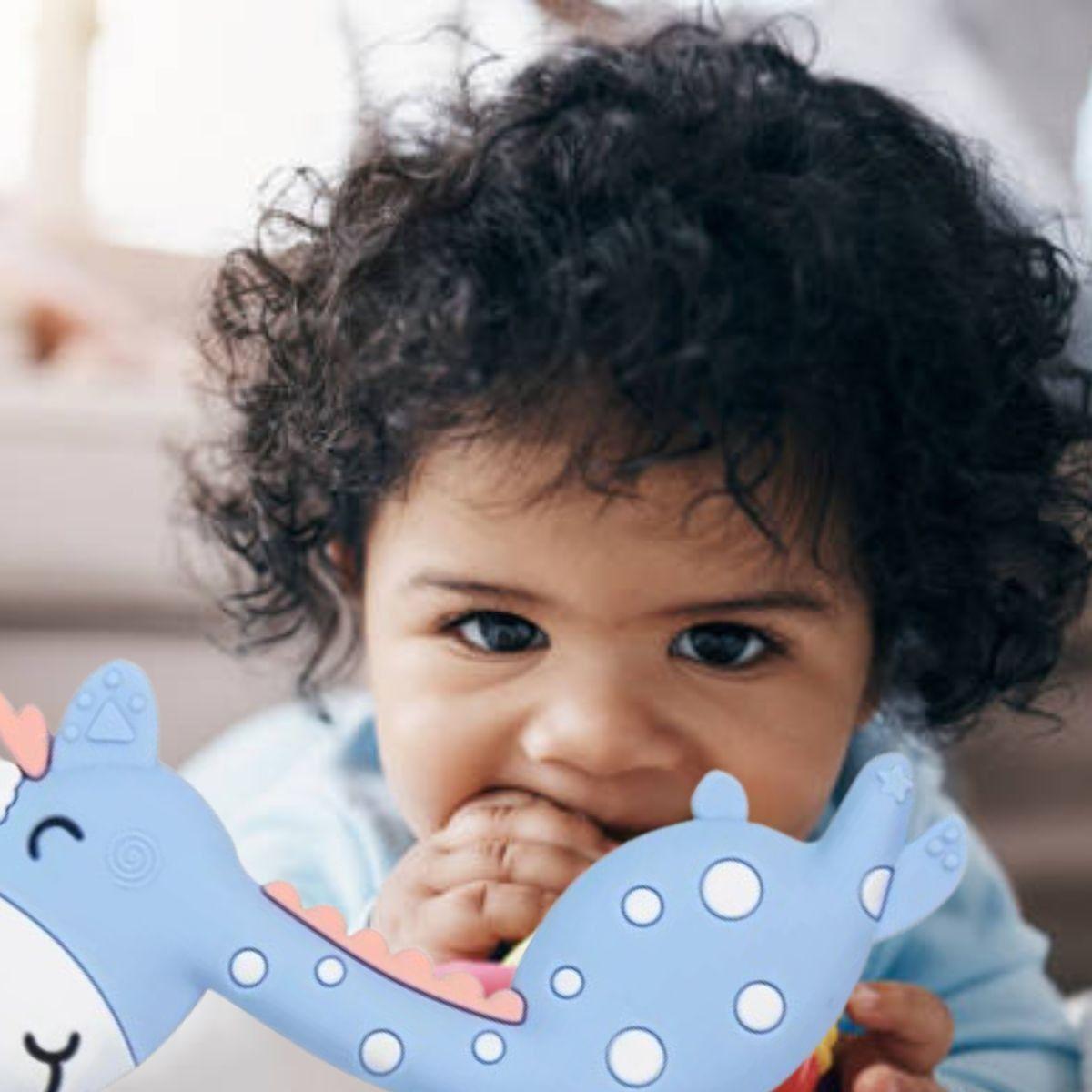 SET 3 MORDEDORES FORMA DE ANIMAL SUAVE DIVERTIDO BEBE LAU-5