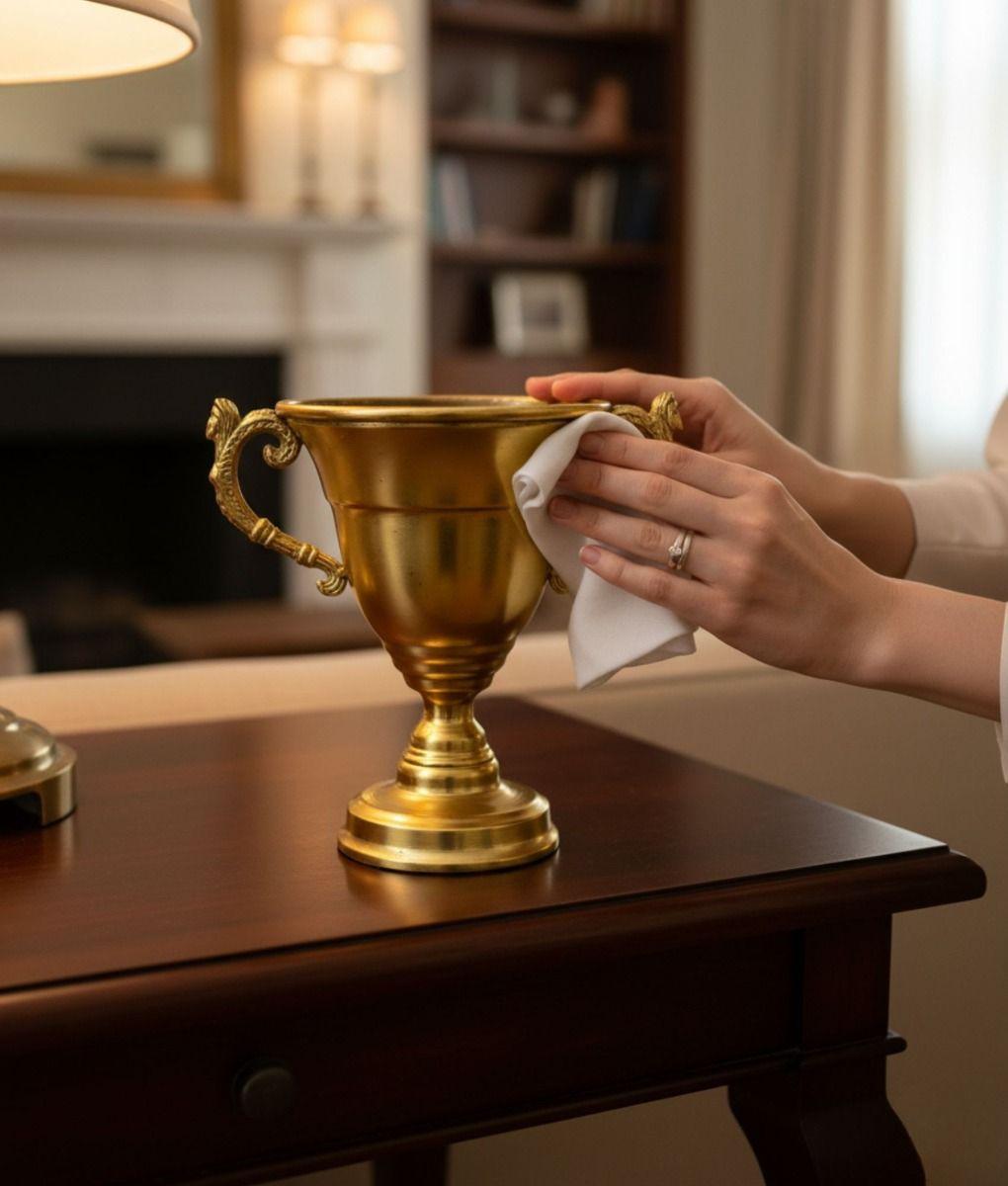 Figura Decorativa Copa Estatua Adorno Hogar Mesa Jhn-5