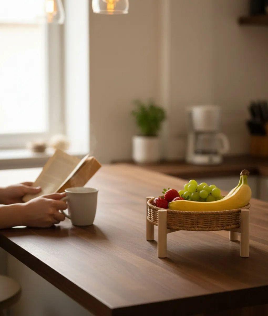 Bandeja Decorativa Presentación Pedestal Elevada Hogar Jhn-6