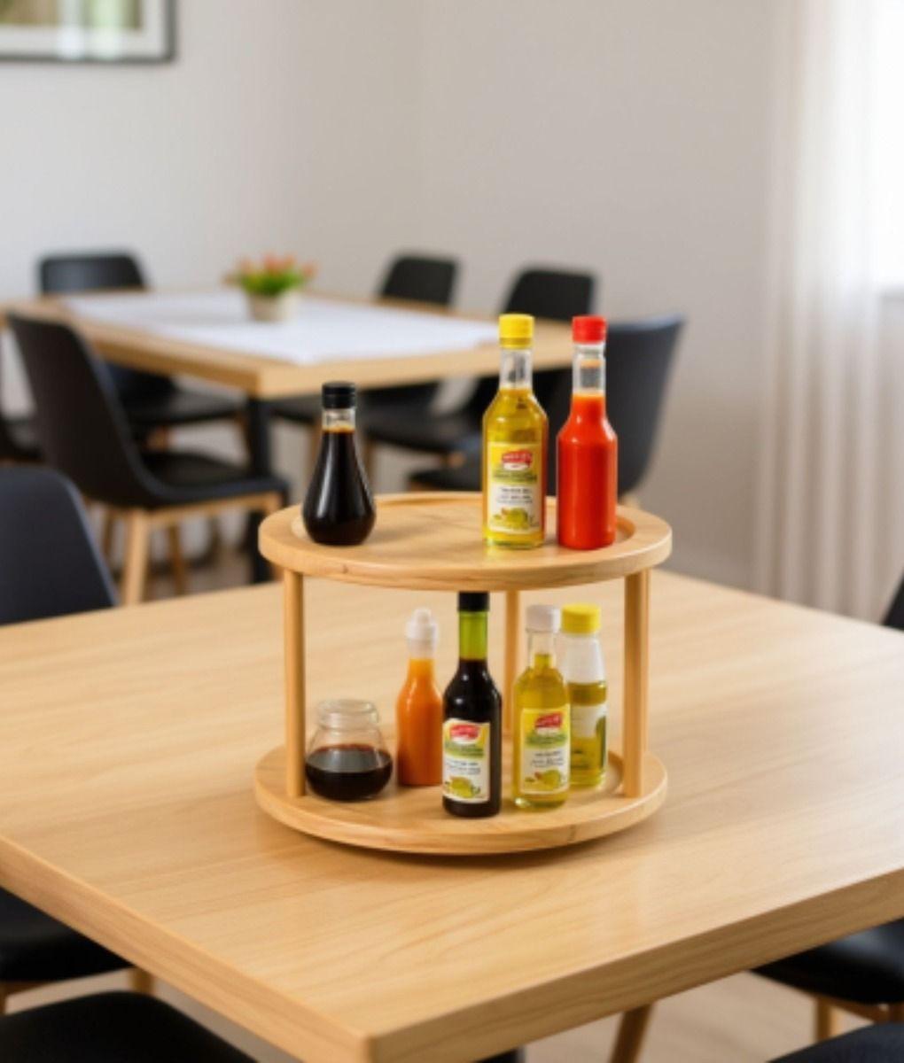 Especiero Multifuncional Estante Organizador Dos Niveles Jhn-6