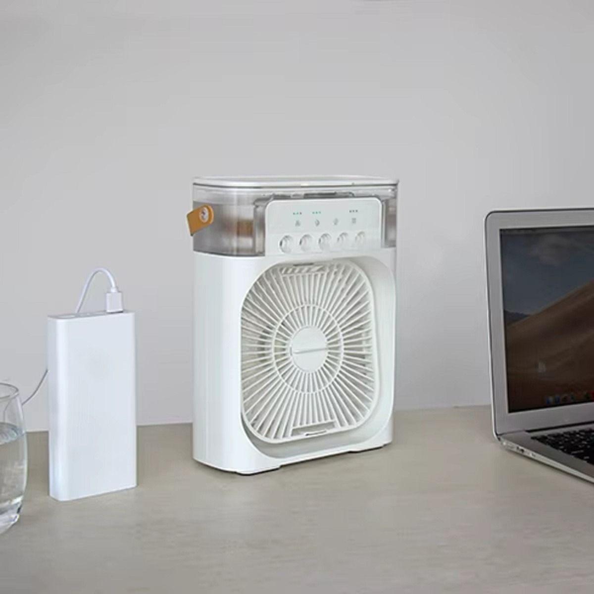 Enfriador Agua Portátil Aire Recargable Humidificador Lau-5