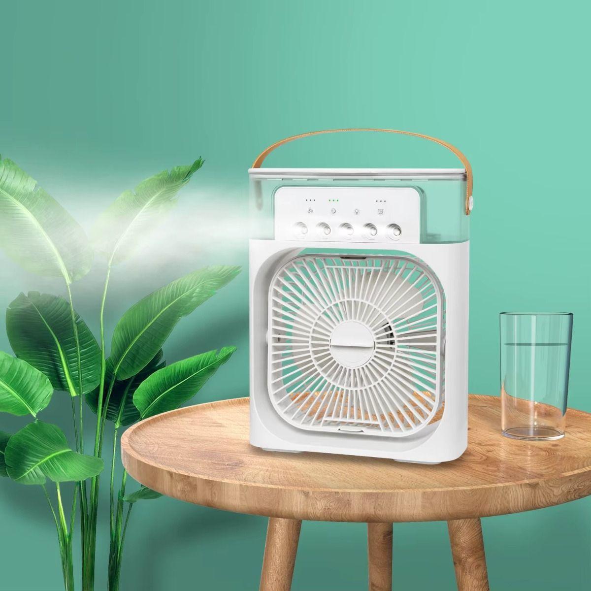 Enfriador Agua Portátil Aire Recargable Humidificador Lau-7