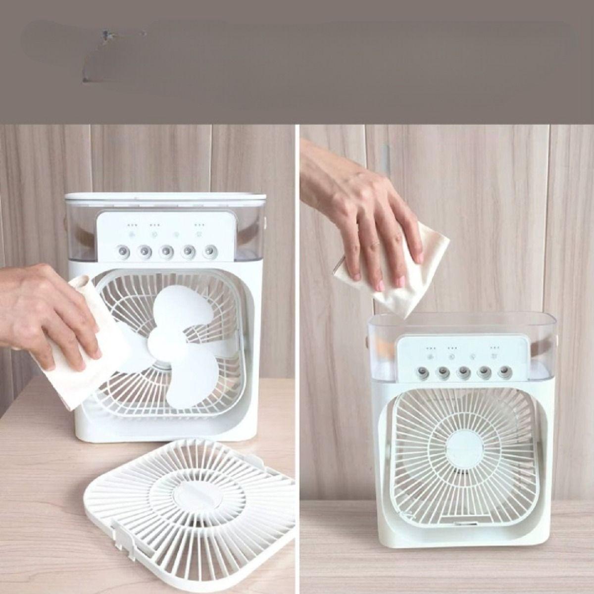 Enfriador Agua Portátil Aire Recargable Humidificador Lau-8