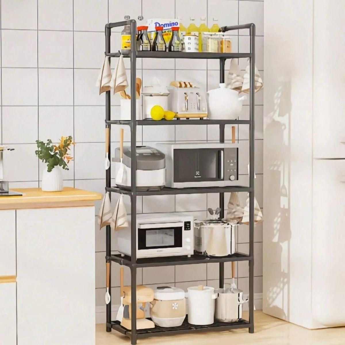 ORGANIZADOR DE COCINA Y BAÑO MULTIUSO HOGAR 5 NIVELES LAU-7