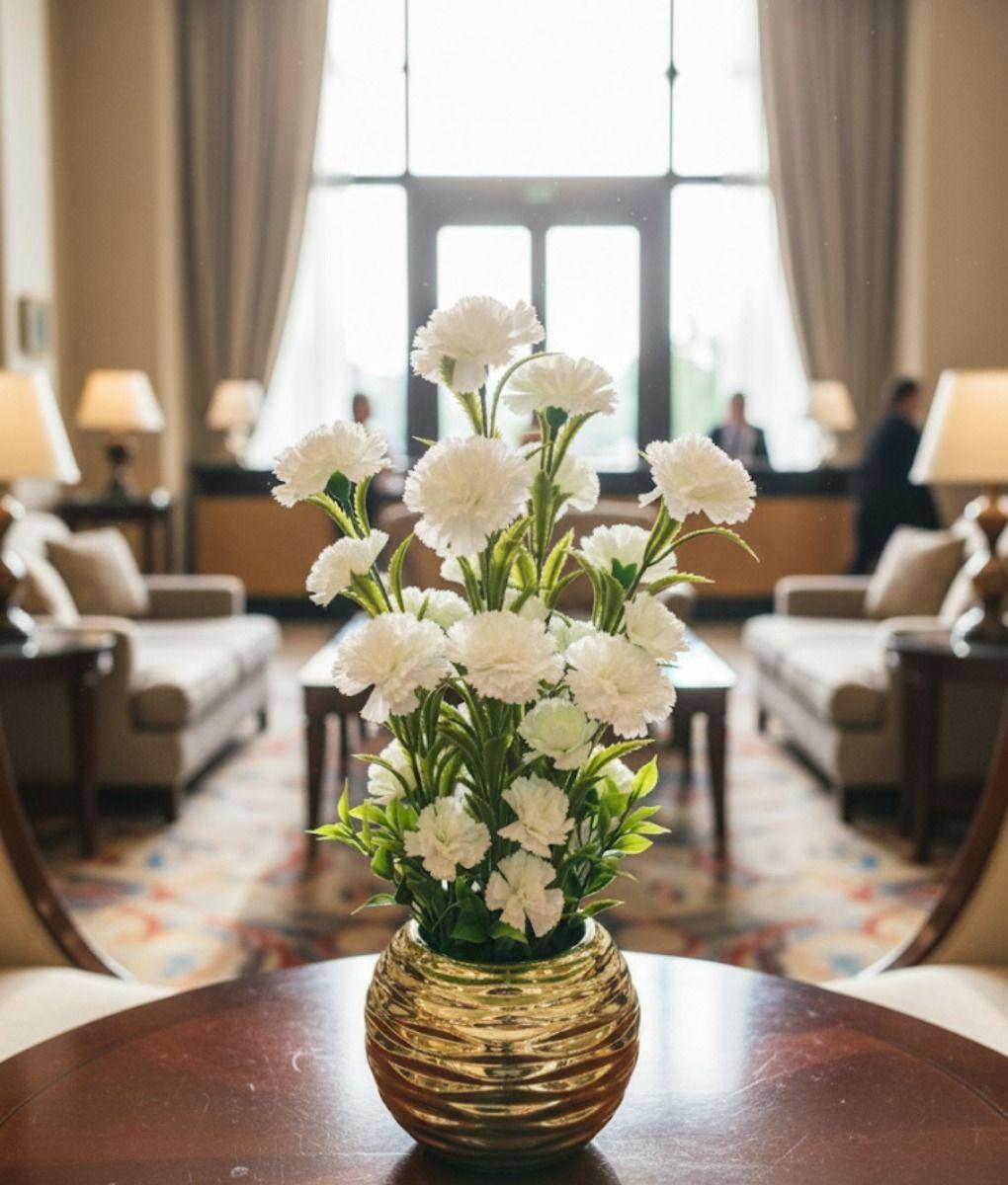 Planta Artificial Decorativa Arreglo Floral Adorno Hogar Jhn-5