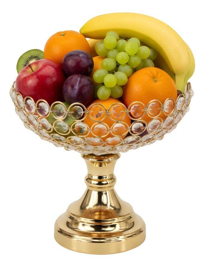 Recipiente Decorativo Pedestal Frasco Moderno Adorno Jhn-2