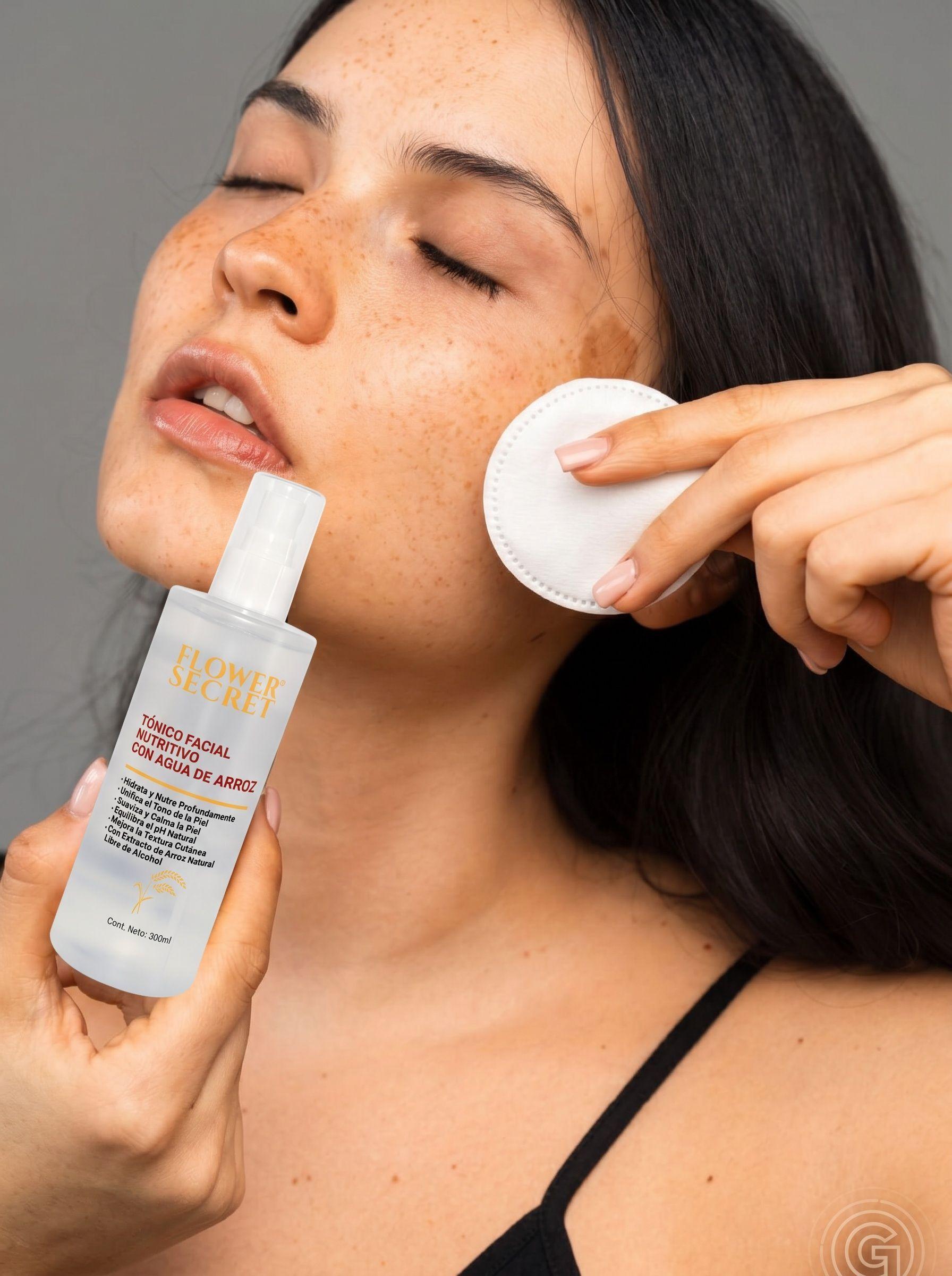 Set 2 Tonicos Facial Nutritivo Agua de Arroz Tonifica Lau-8