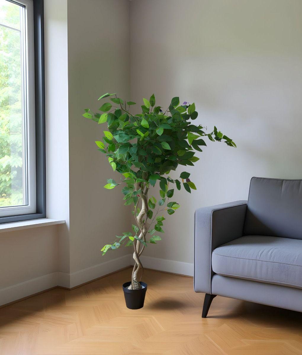 Planta Artificial Decorativa Diseño Realista Elegante Jhn-4