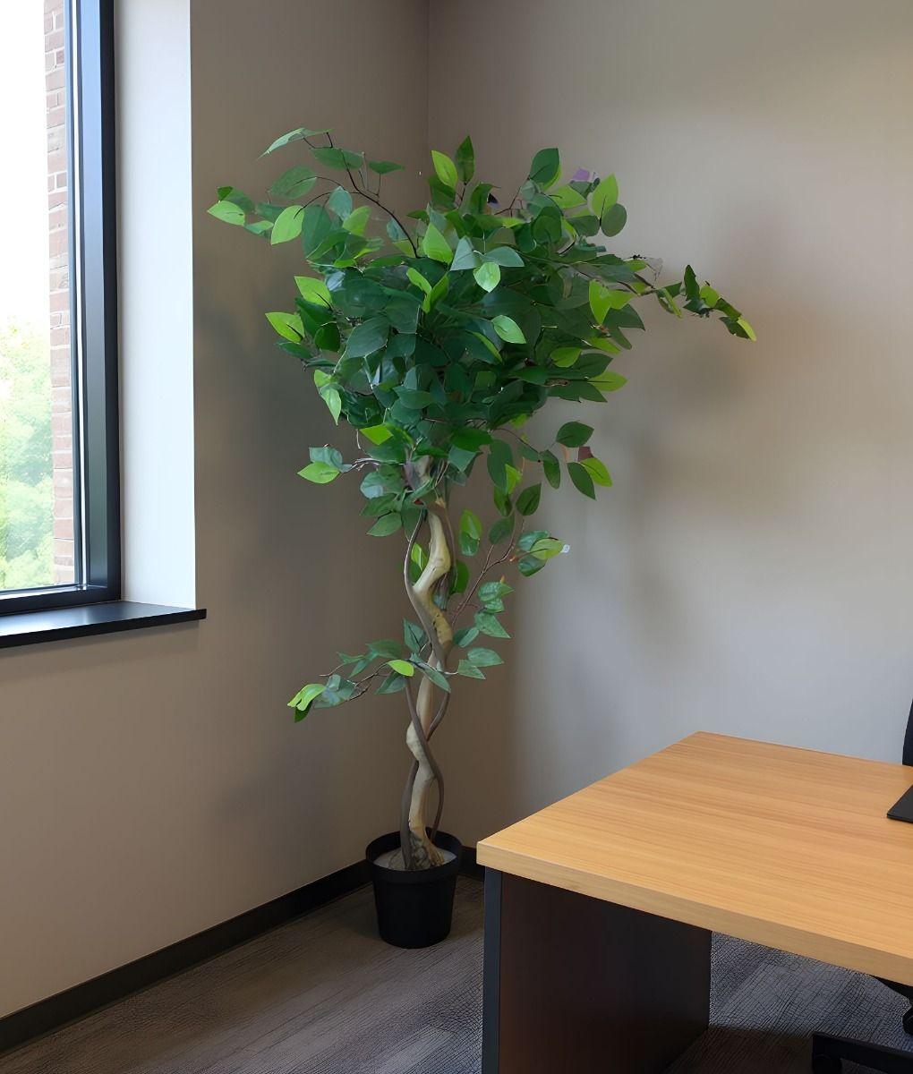 Planta Artificial Decorativa Diseño Realista Elegante Jhn-6