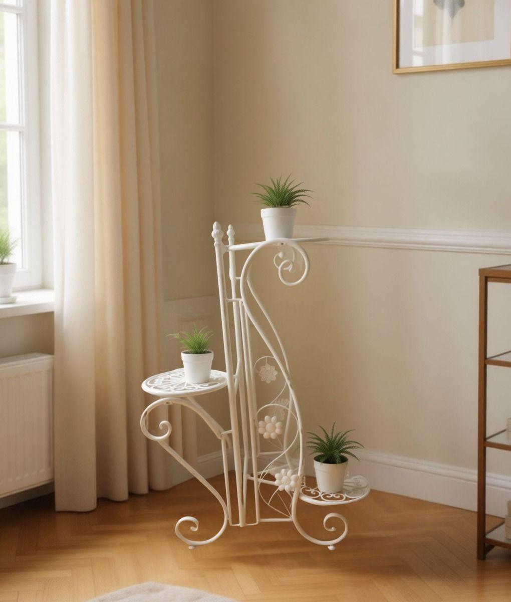 Porta Maceta Soporte Vertical Decorativo 3 Niveles Jhn-6
