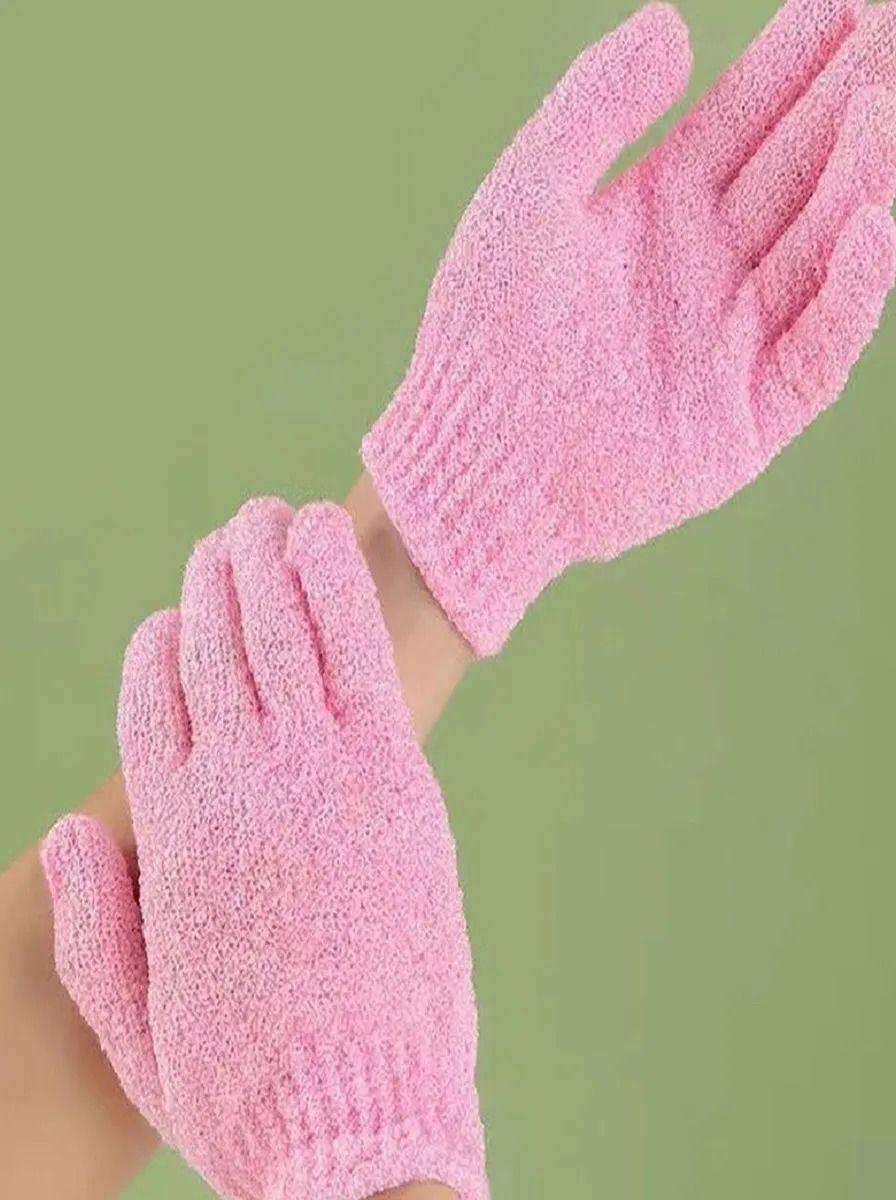 Pack Esponja Guante Exfoliante Corporal para Baño Lau-7