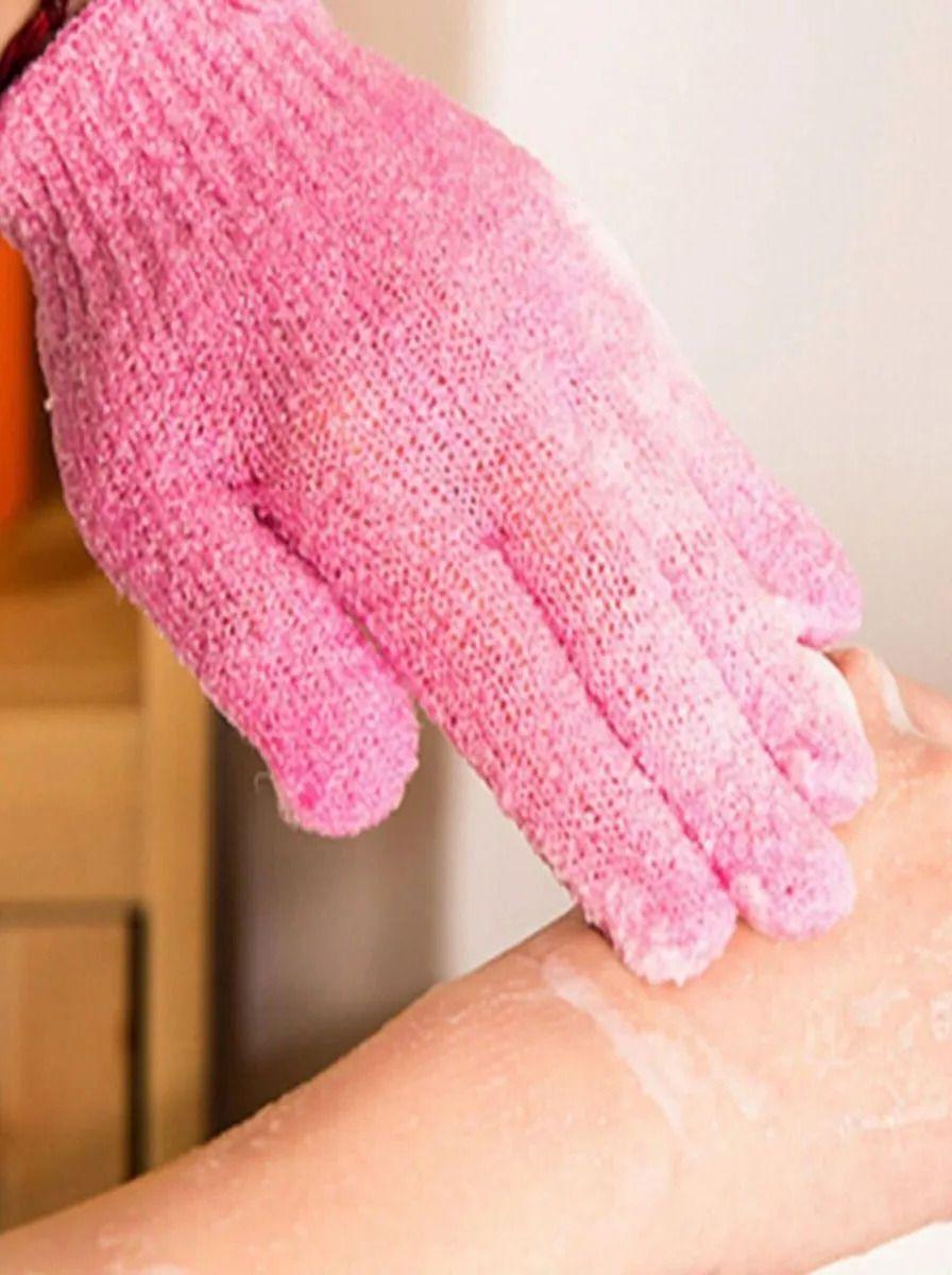 Pack Esponja Guante Exfoliante Corporal para Baño Lau-9