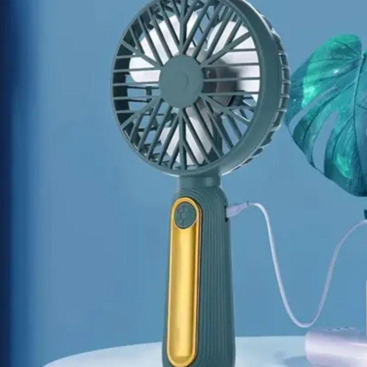 Set 2 Mini Ventilador USB Portátil Recargable Compacto Jhn-5