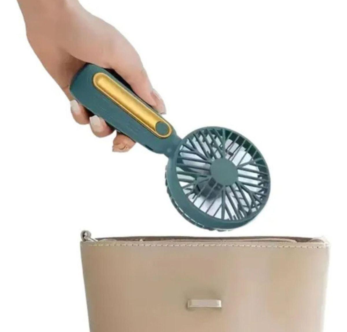 Set 2 Mini Ventilador USB Portátil Recargable Compacto Jhn-6
