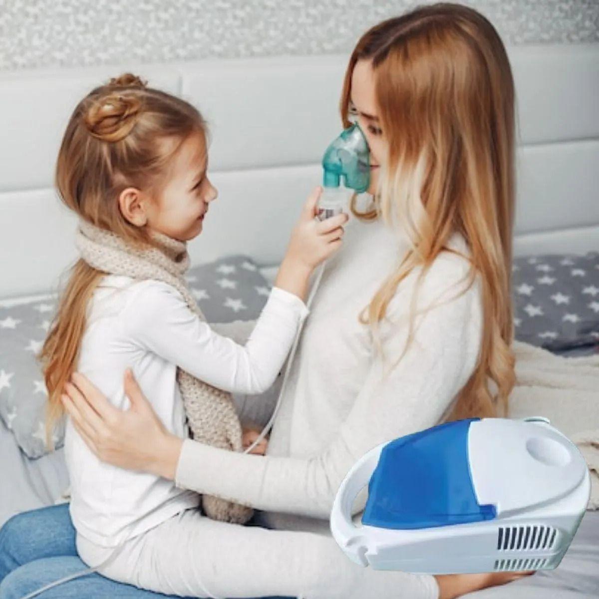 NEBULIZADOR TRATAMIENTO RESPIRATORIO NIÑOS ADULTOS LAU-1