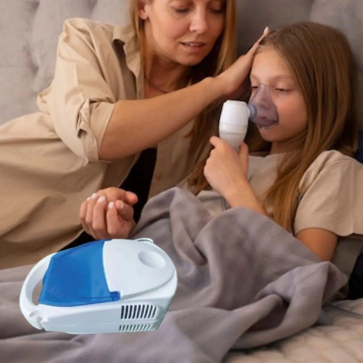 NEBULIZADOR TRATAMIENTO RESPIRATORIO NIÑOS ADULTOS LAU-4
