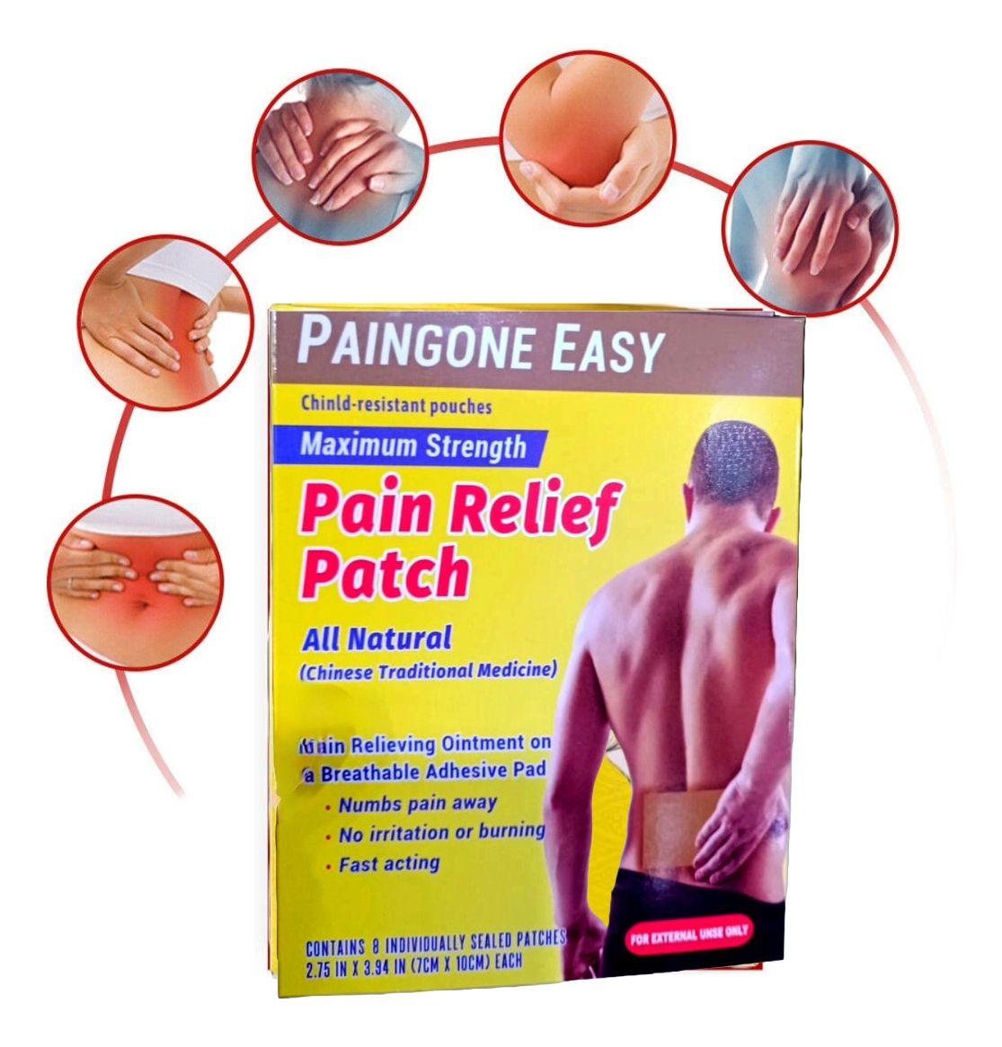 Set 6 Pack Parches Dolor Alivio Cervical Esguinces Lau-4