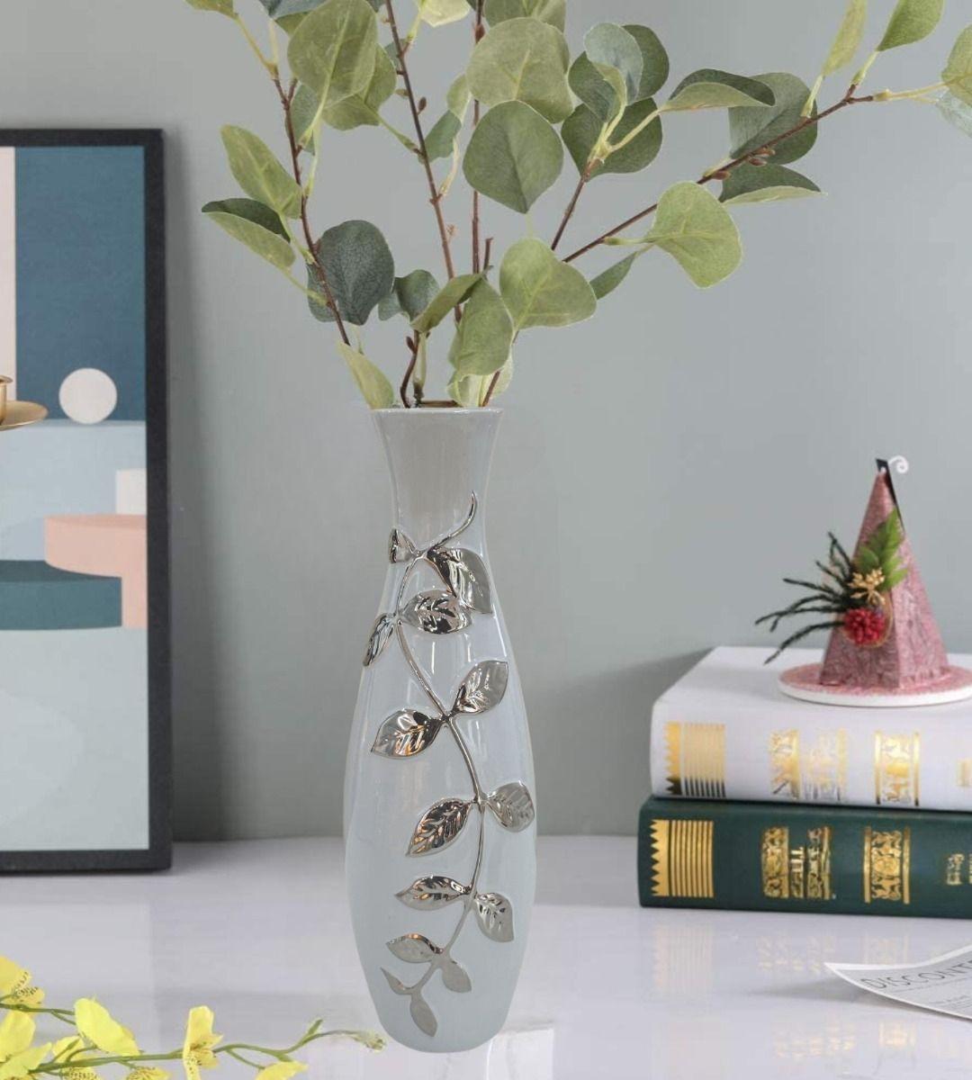 Florero Jarrón Vintage Hogar Decorativo Flores Jhn-5