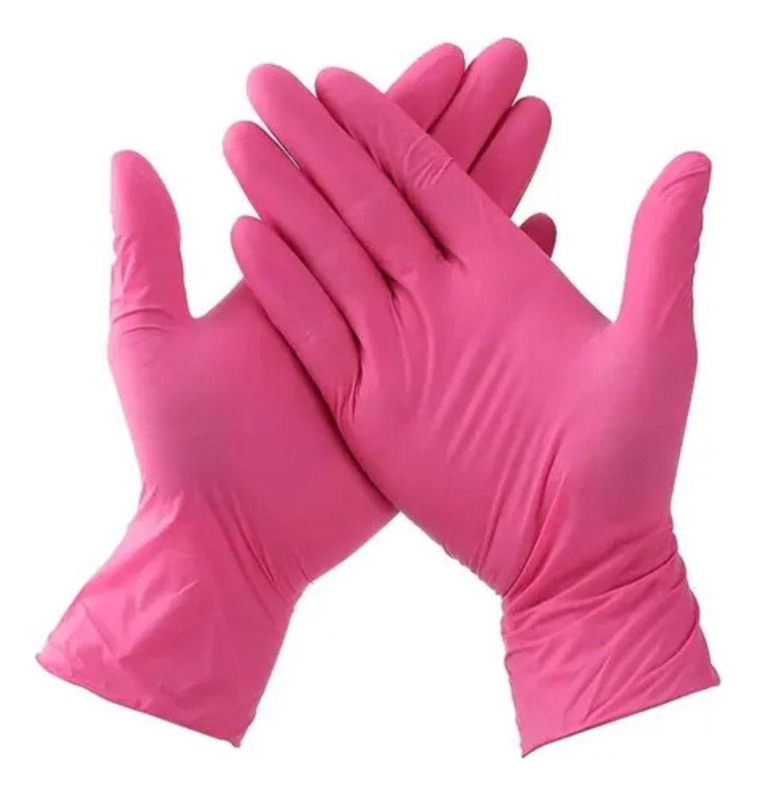 PACK GUANTES NITRILO 100 PCS TALLA S DESCARTABLE LAU-0