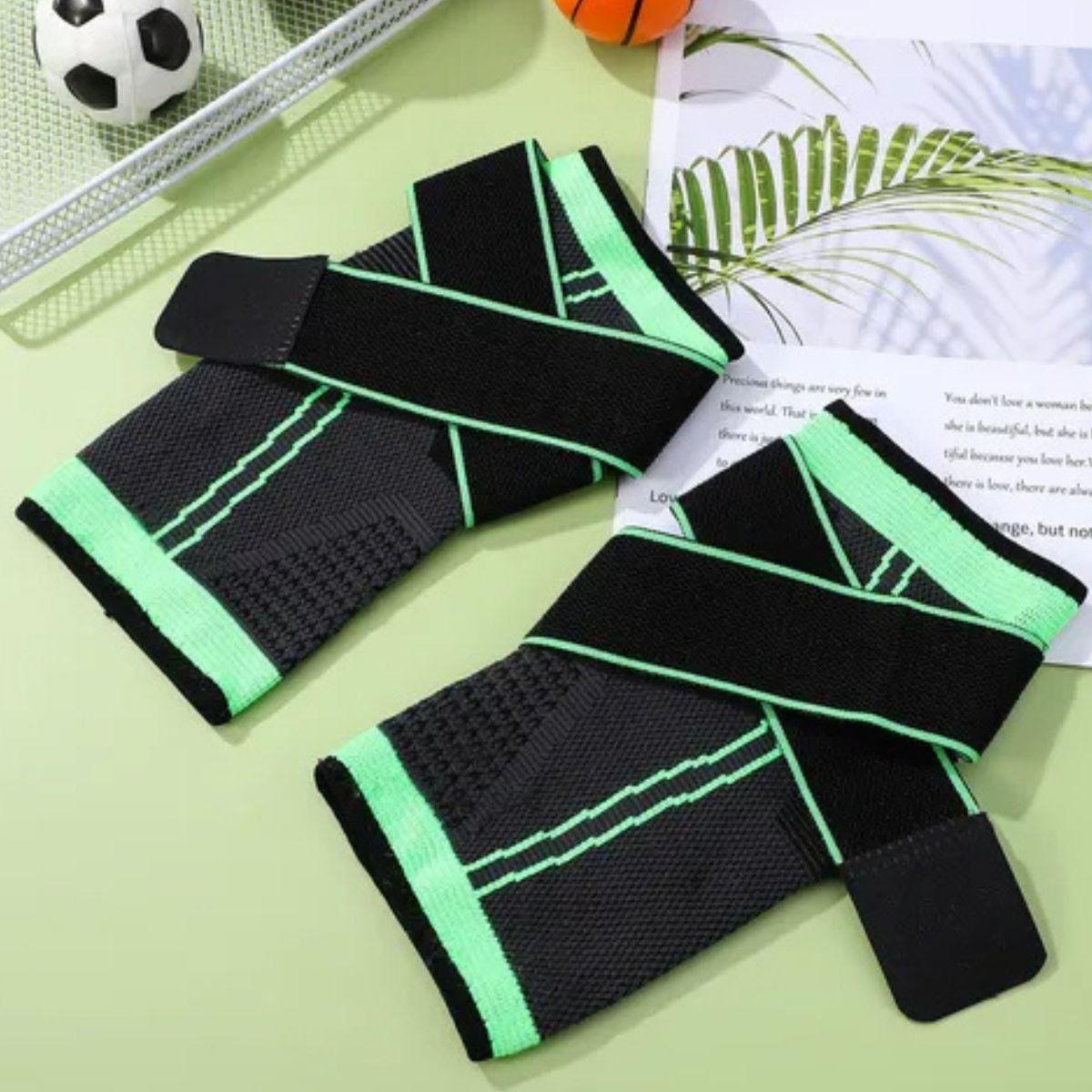 SET 2 TOBILLERAS COMPRESION AJUSTABLE ANATOMICO LAU-7