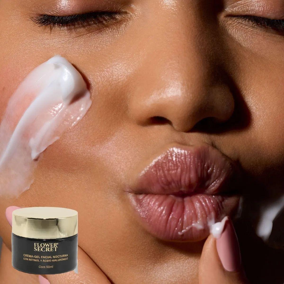 CREMA FACIAL GEL NOCTURNA RETINOL ACIDO HIALURONICO LAU-7