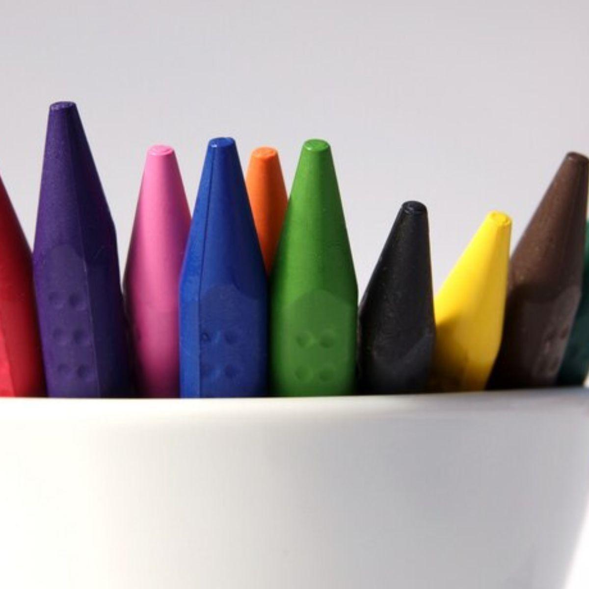 SET 3 CAJAS CRAYONES 18 LAPICES TRIANGULAR CERA COLORES LAU-3
