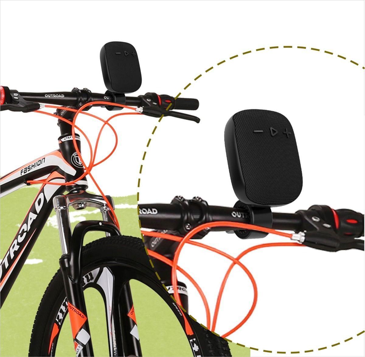 Parlante Portatil Bluetooth Soporte Moto Bicicleta Lau-2