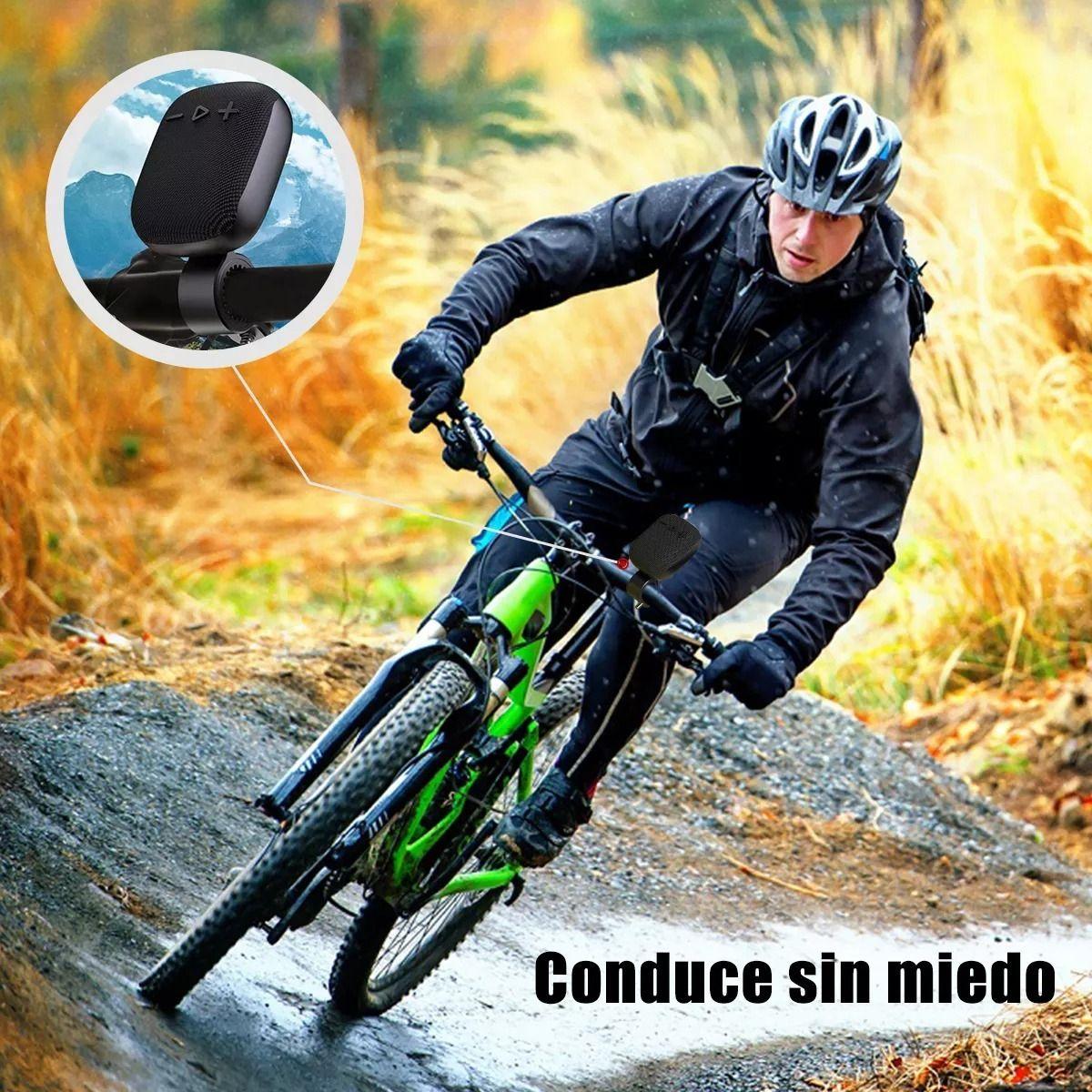 Parlante Portatil Bluetooth Soporte Moto Bicicleta Lau-5