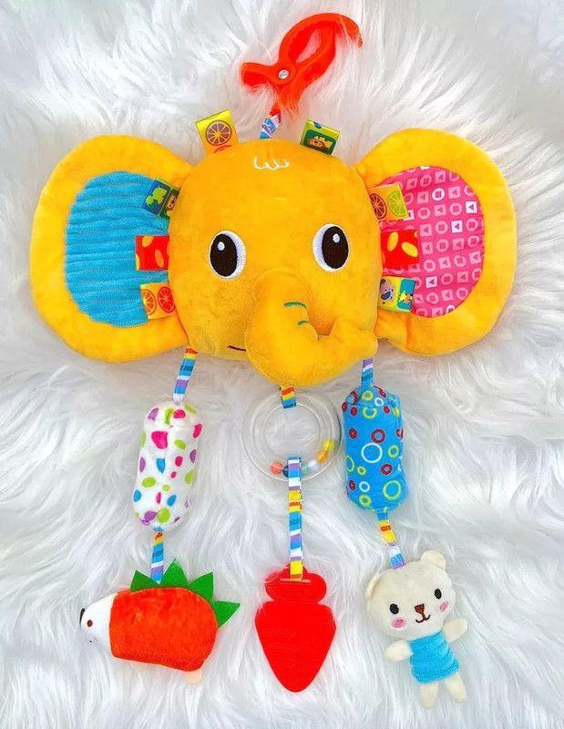 JUGUETE SONAJERO SENSORIAL ASIENTO DE COCHE CUNA BEBE LAU-1