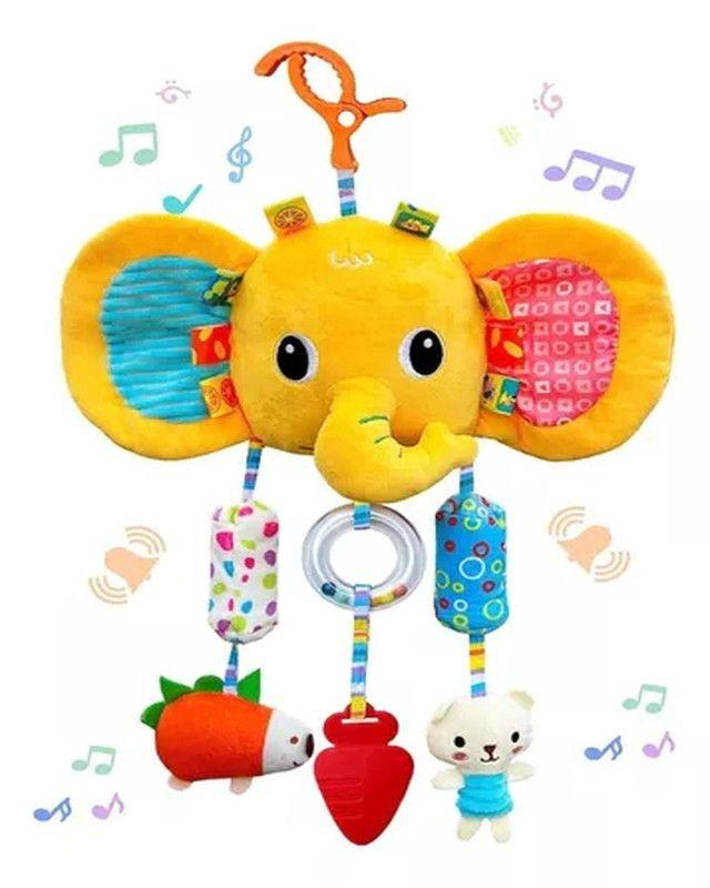 JUGUETE SONAJERO SENSORIAL ASIENTO DE COCHE CUNA BEBE LAU-3