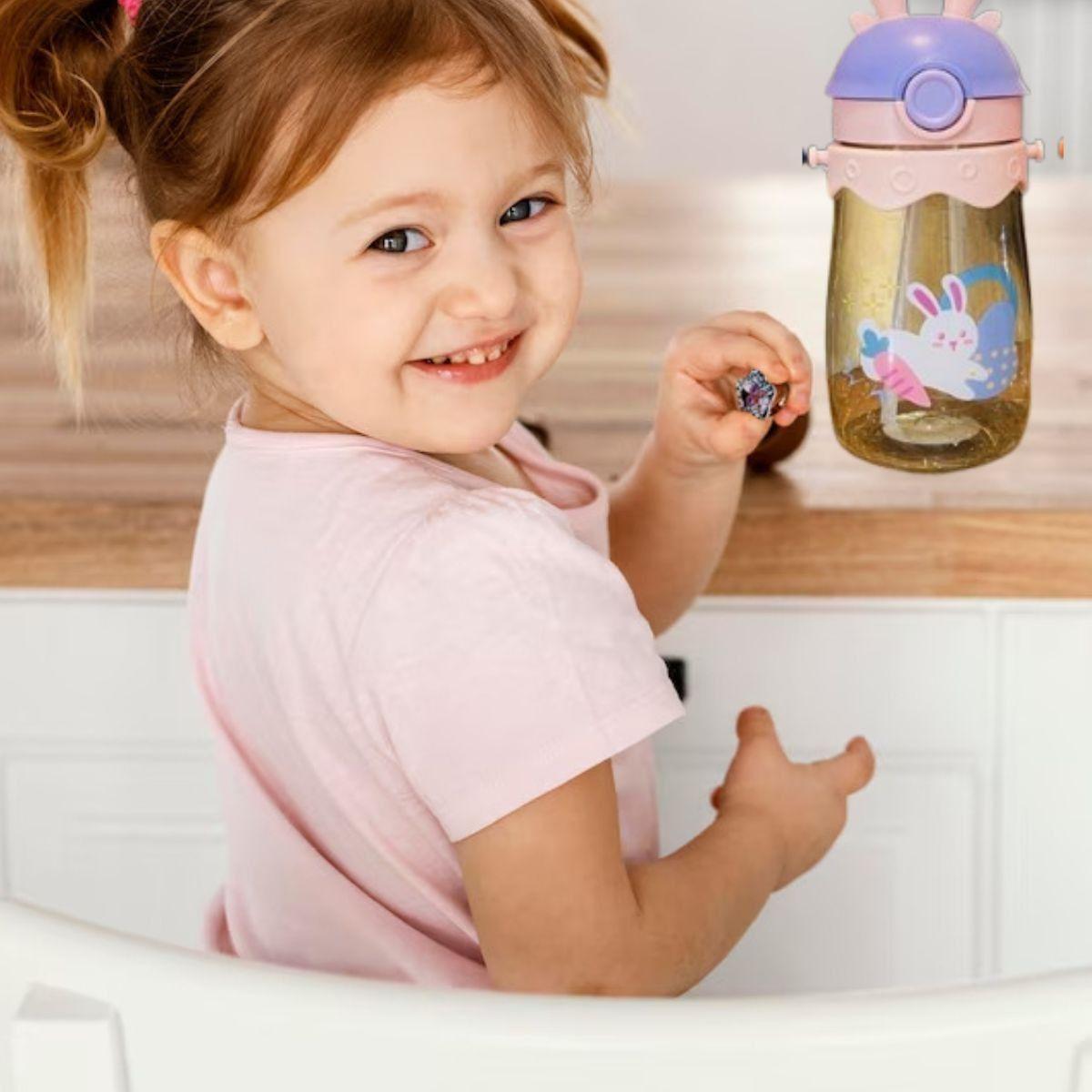 SET 2 BOTELLAS DE AGUA DEPORTE DIBUJOS ANIMADOS NIÑOS LAU-9