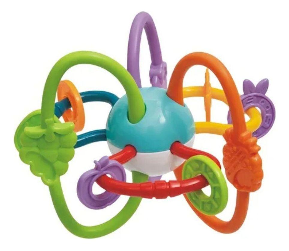 SET 2 SONAJEROS JUGUETE 2EN1 ESTIMULA MORDEDOR BEBE LAU-4