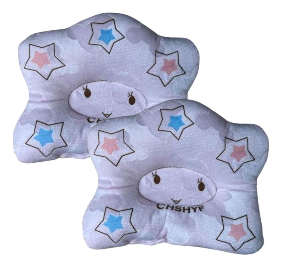 SET 3 ALMOHADAS INFANTILES FORMA ESTRELLA SUAVE DESCANSO LAU-5