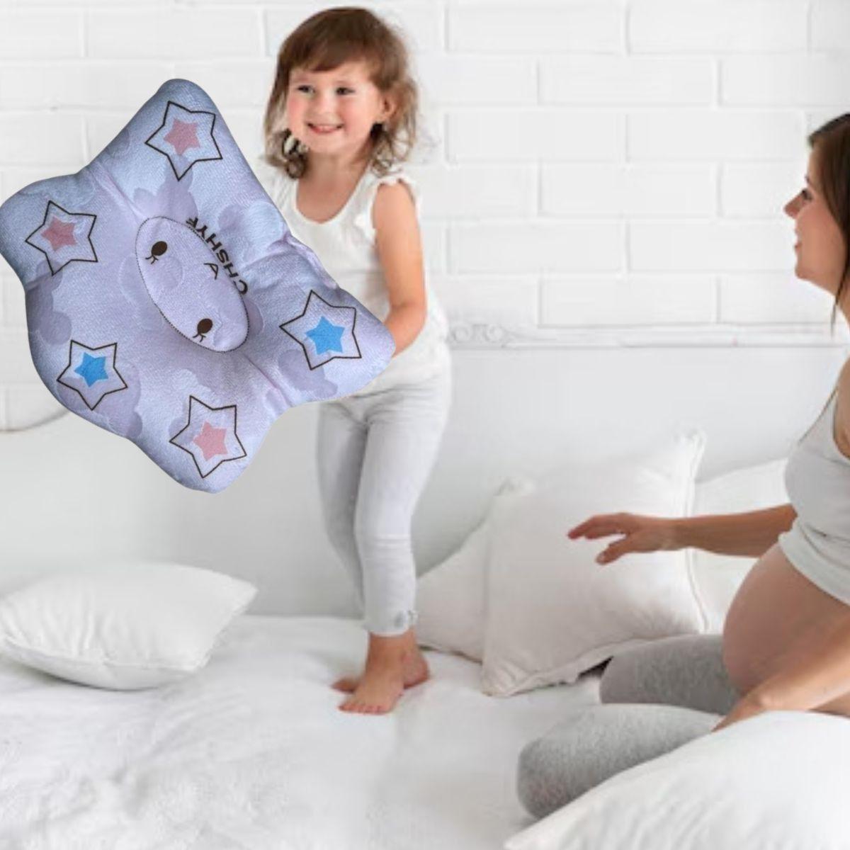 SET 3 ALMOHADAS INFANTILES FORMA ESTRELLA SUAVE DESCANSO LAU-9