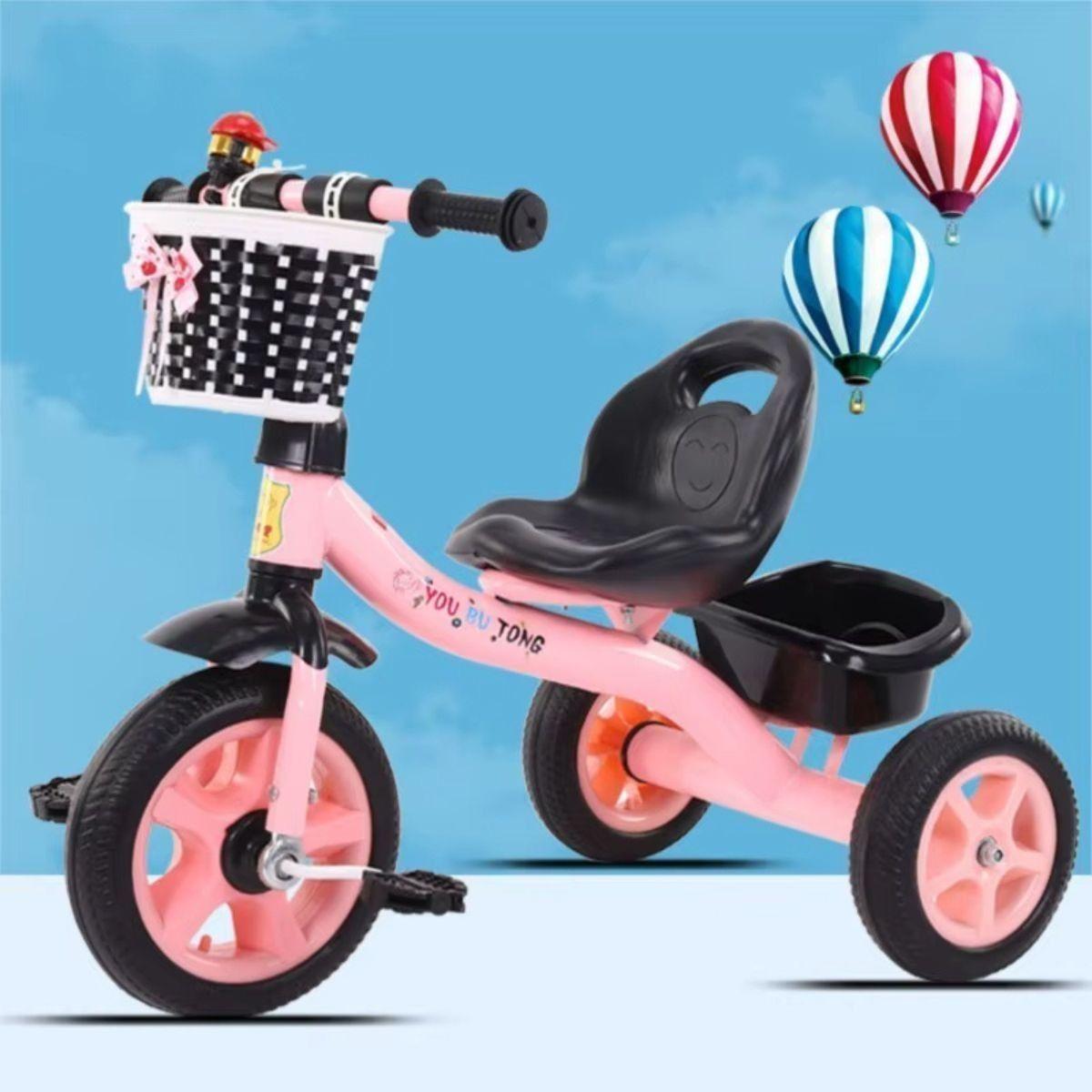 TRICICLO INFANTIL 2 EN 1 DIVERTIDO DESARROLLO BEBES LAU-4