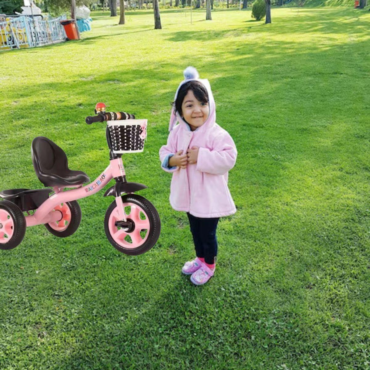 TRICICLO INFANTIL 2 EN 1 DIVERTIDO DESARROLLO BEBES LAU-6