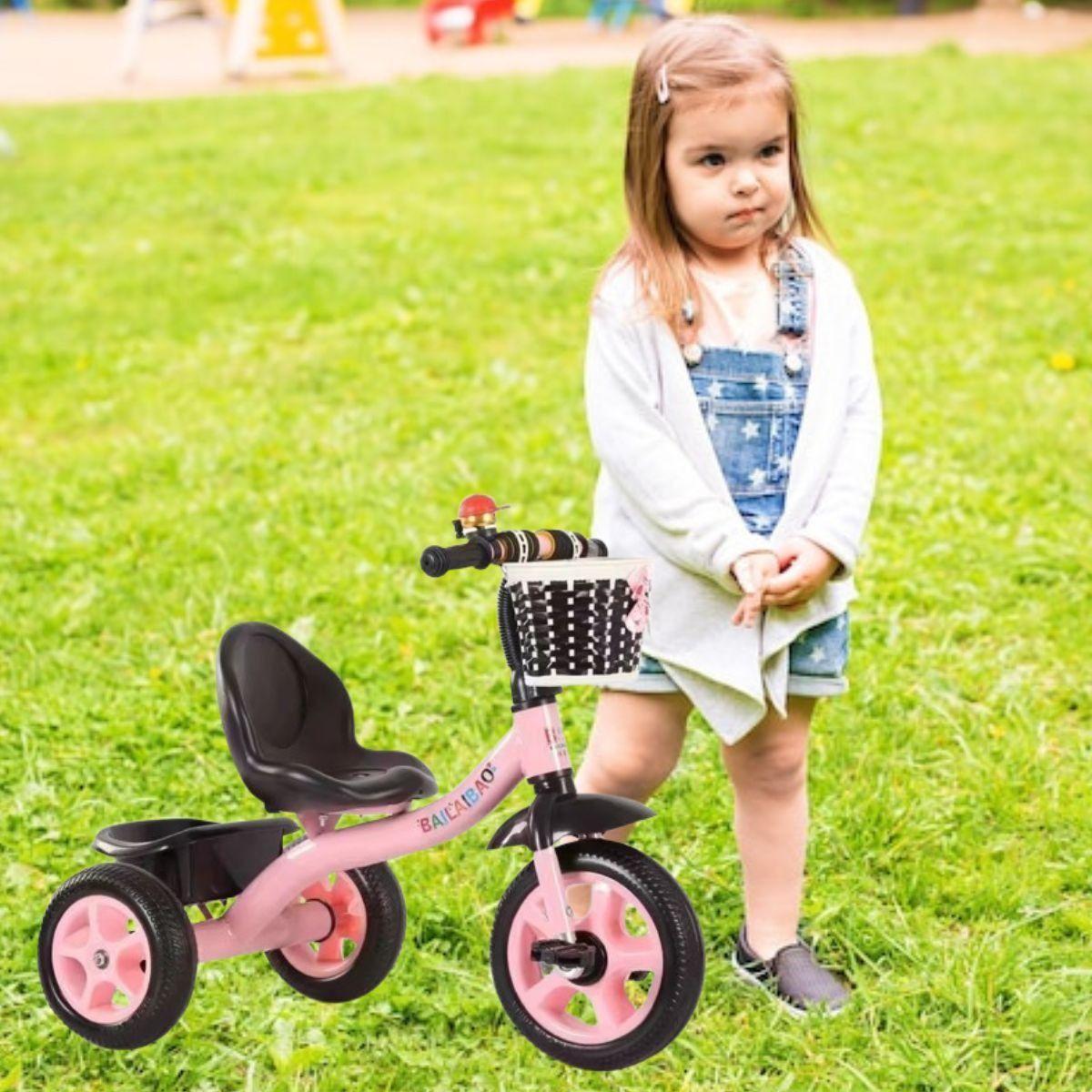 TRICICLO INFANTIL 2 EN 1 DIVERTIDO DESARROLLO BEBES LAU-7