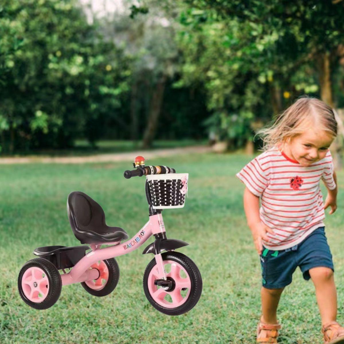 TRICICLO INFANTIL 2 EN 1 DIVERTIDO DESARROLLO BEBES LAU-8