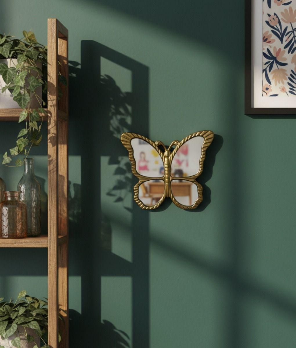 Espejo Decorativo Mariposa Figura Decorativa Adorno Jhn-8