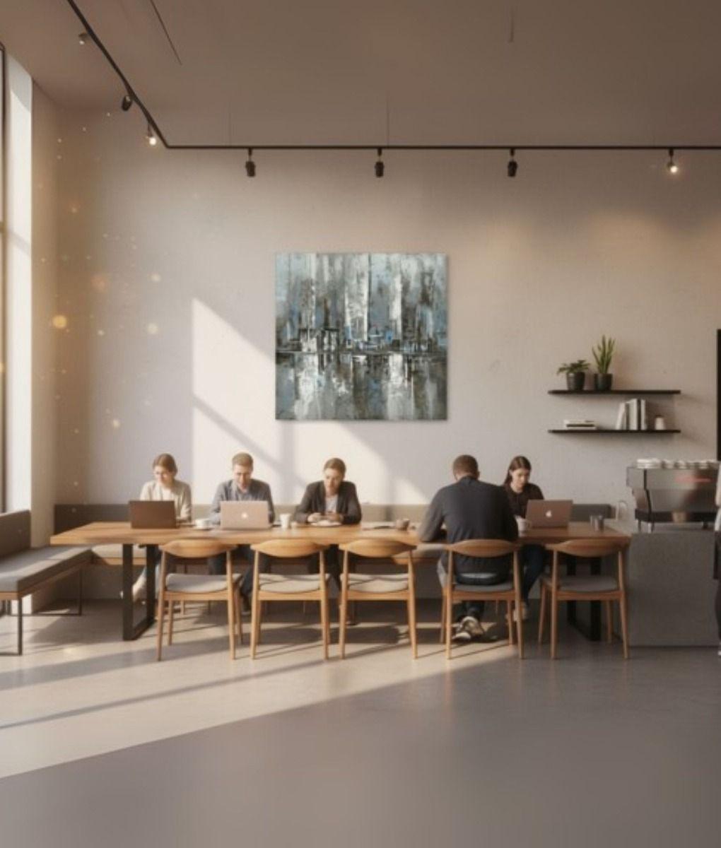 Cuadro Decorativo Paisaje Abstracto Adorno Pared Jhn-2