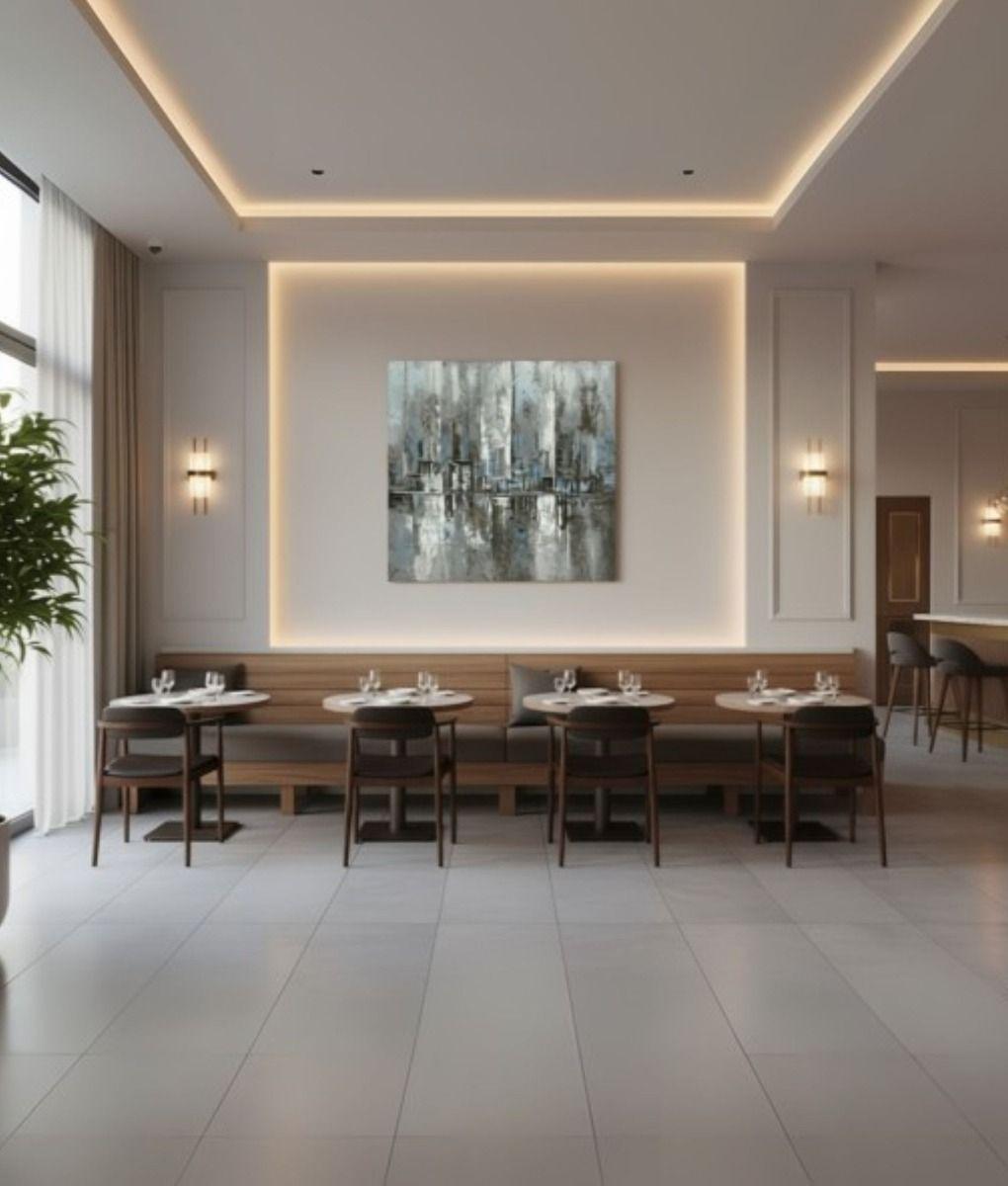 Cuadro Decorativo Paisaje Abstracto Adorno Pared Jhn-5